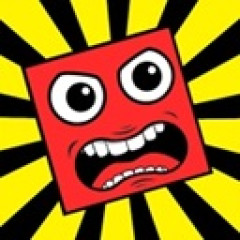 Red Cube in Dash Geometry